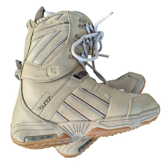 🏂🏼 Burton Sapphire Tan Women's Snowboard Boots - Women's Size 8 🏂🏼 - Picture 2 of 16
